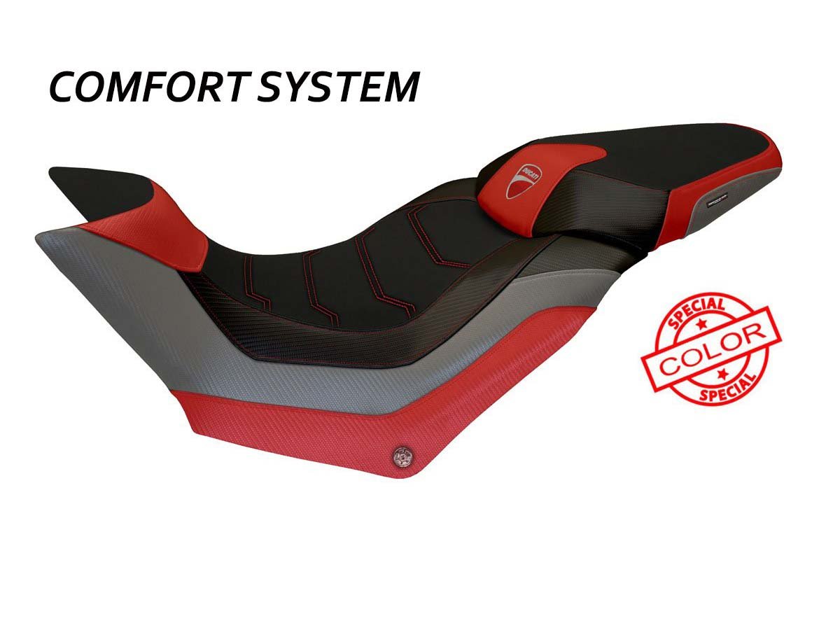 TAPPEZZERIA ITALIA Ducati Multistrada 950 (17/21) Comfort Seat Cover "Harrow Special Color"