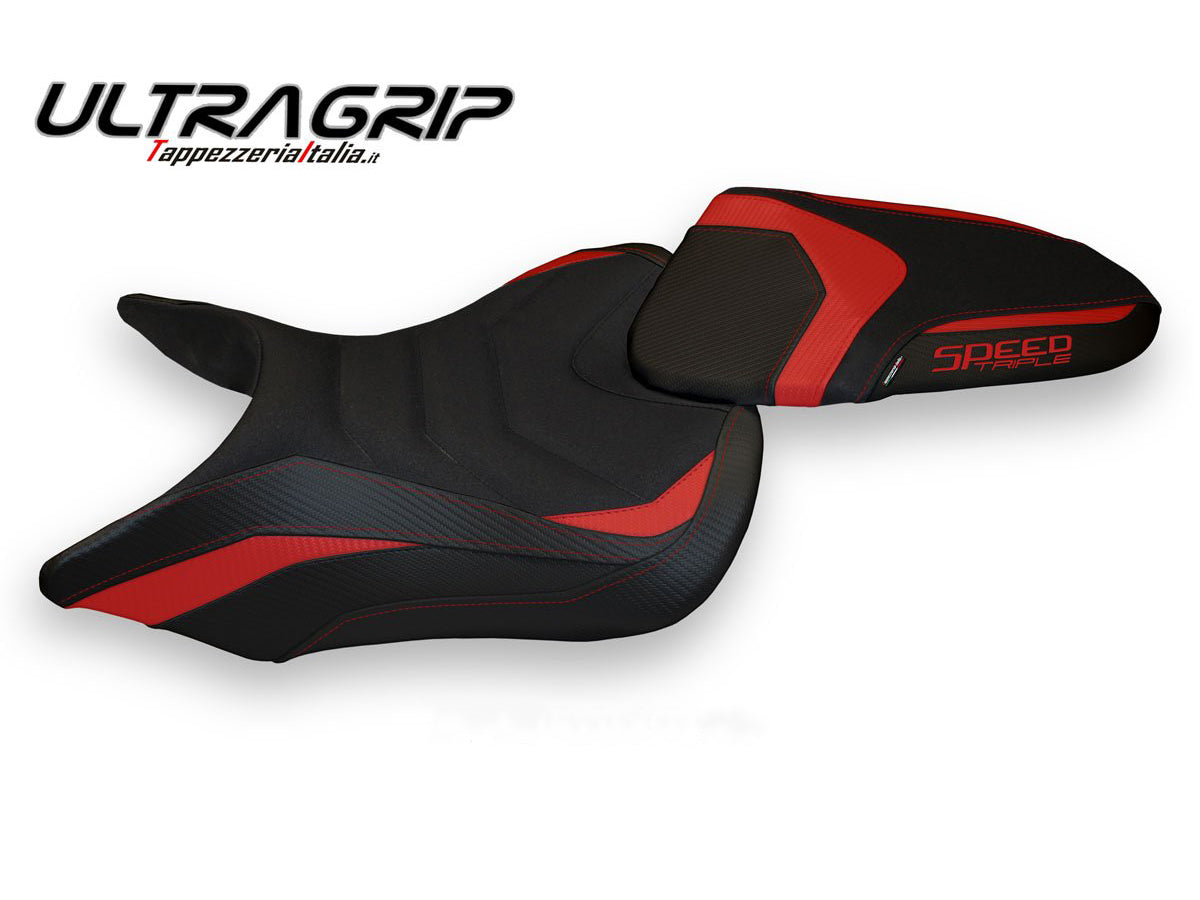 TAPPEZZERIA ITALIA Triumph Speed Triple / S / RS (16/20) Ultragrip Seat Cover "Resia 1"