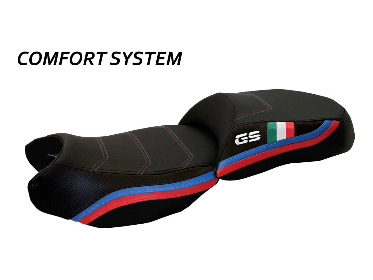 TAPPEZZERIA ITALIA BMW R1200GS (13/18) Comfort Seat Cover "Exclusive Tricolore Comfort System"