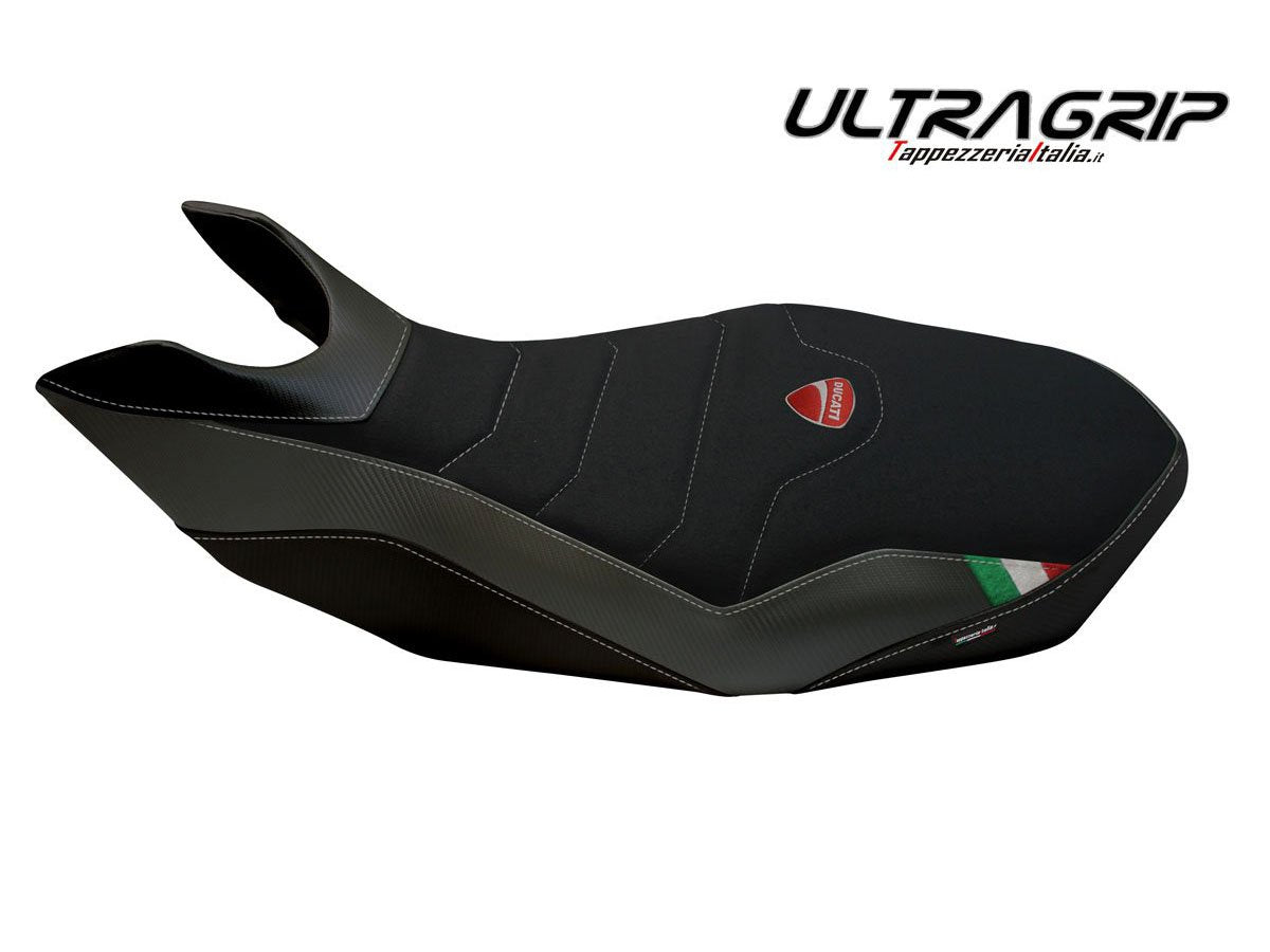 TAPPEZZERIA ITALIA Ducati Hypermotard 796/1100 Ultragrip Seat Cover "Ribe 2"