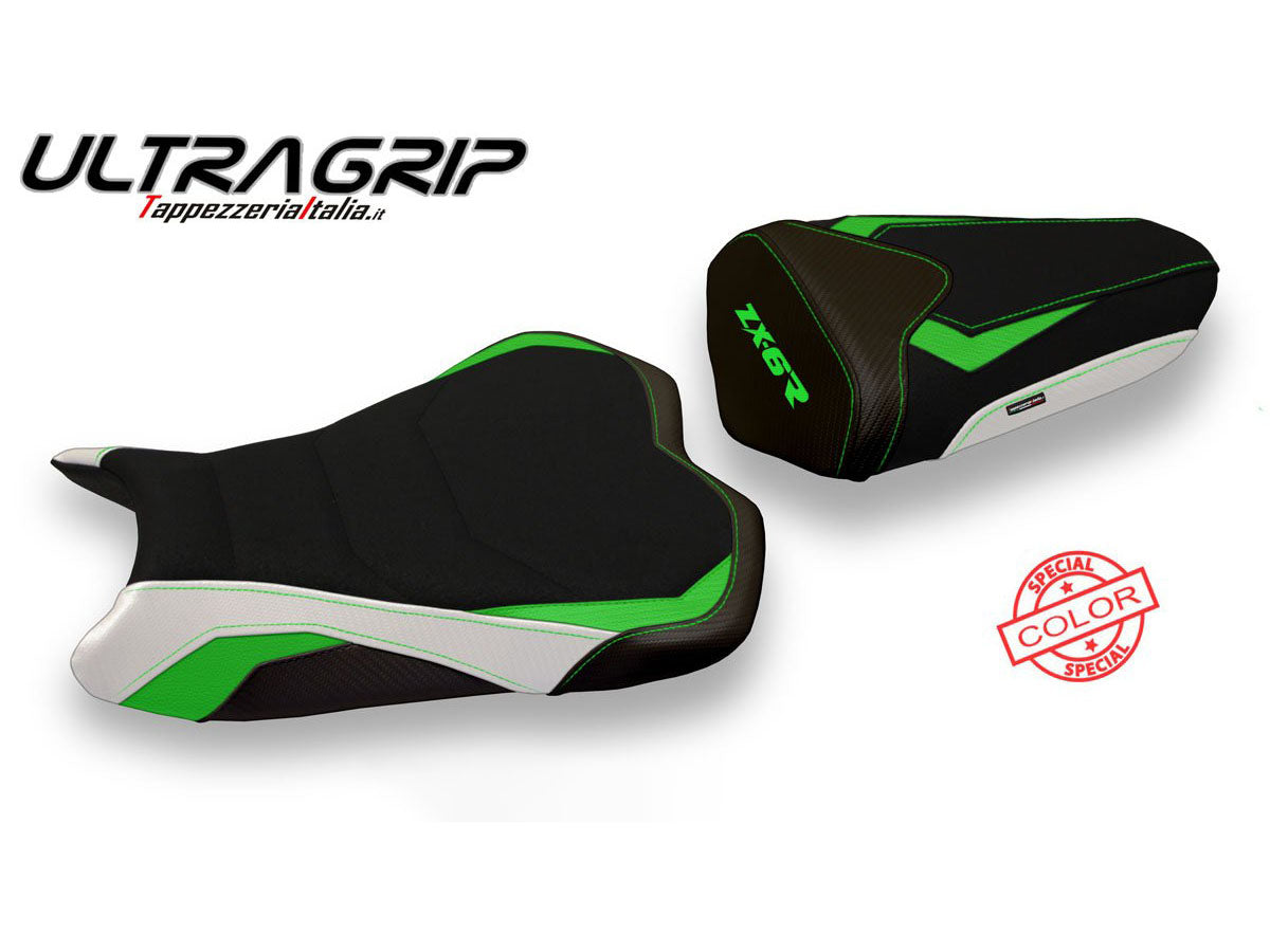 TAPPEZZERIA ITALIA Kawasaki ZX-6R (13/18) Ultragrip Seat Cover "Pune Special Color 2"