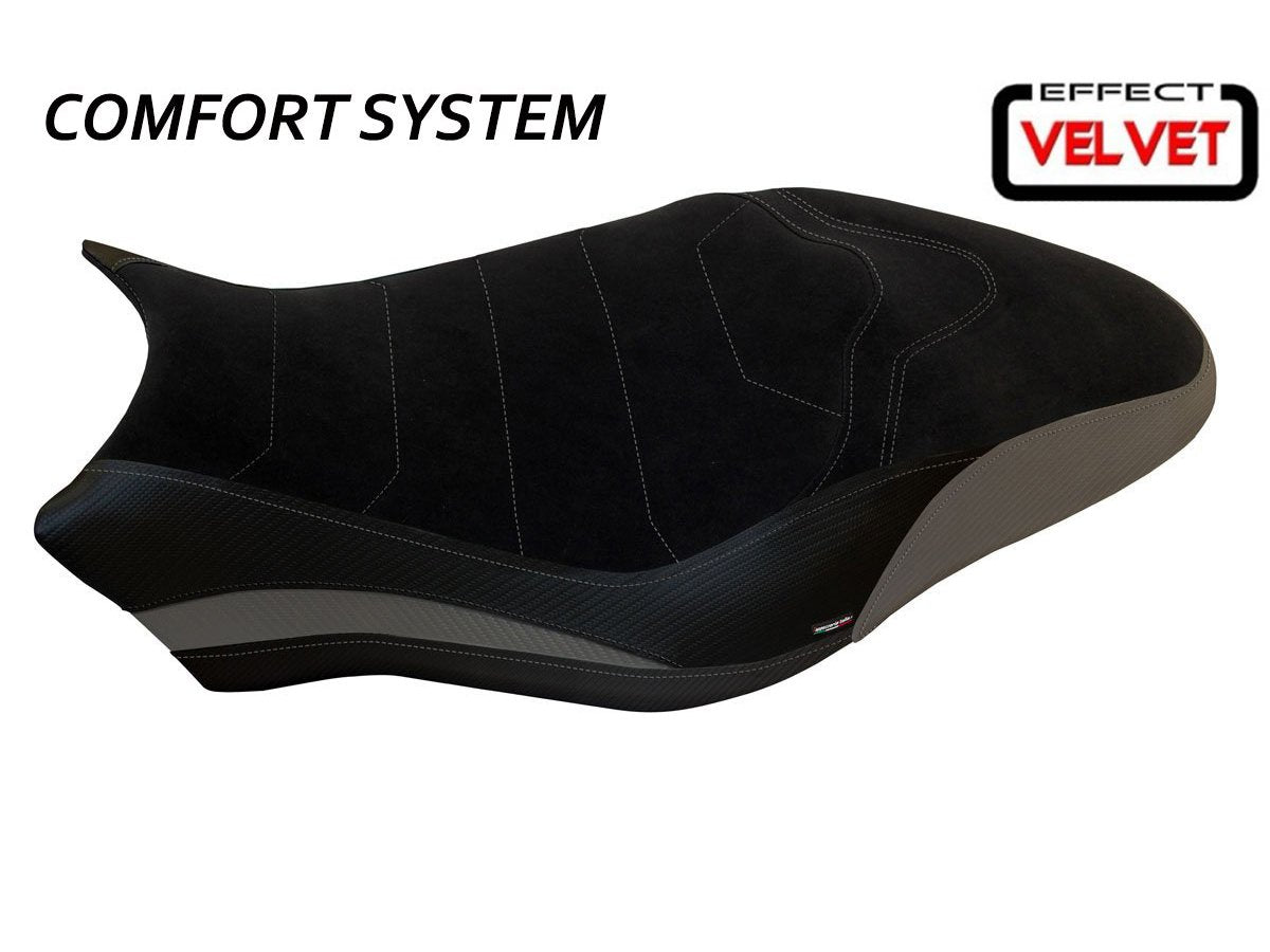 TAPPEZZERIA ITALIA Ducati Monster 797 Comfort Seat Cover "Ovada 1 Velvet"