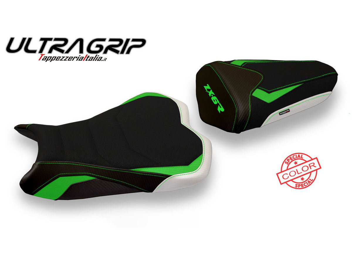 TAPPEZZERIA ITALIA Kawasaki ZX-6R (13/18) Ultragrip Seat Cover "Pune Special Color"