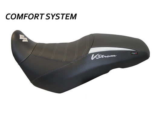 TAPPEZZERIA ITALIA Suzuki DL650 V-Strom (2017+) Comfort Seat Cover "Georgia"