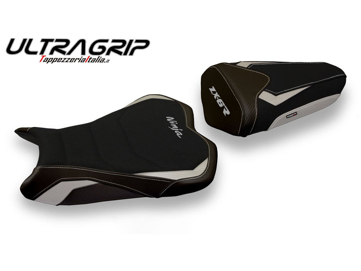 TAPPEZZERIA ITALIA Kawasaki ZX-6R (09/12) Ultragrip Seat Cover "Cracovia 2"