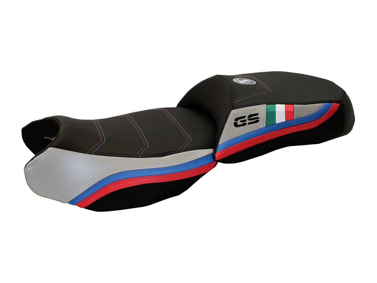 TAPPEZZERIA ITALIA BMW R1200GS (13/18) Seat Cover "Exclusive Tricolore"