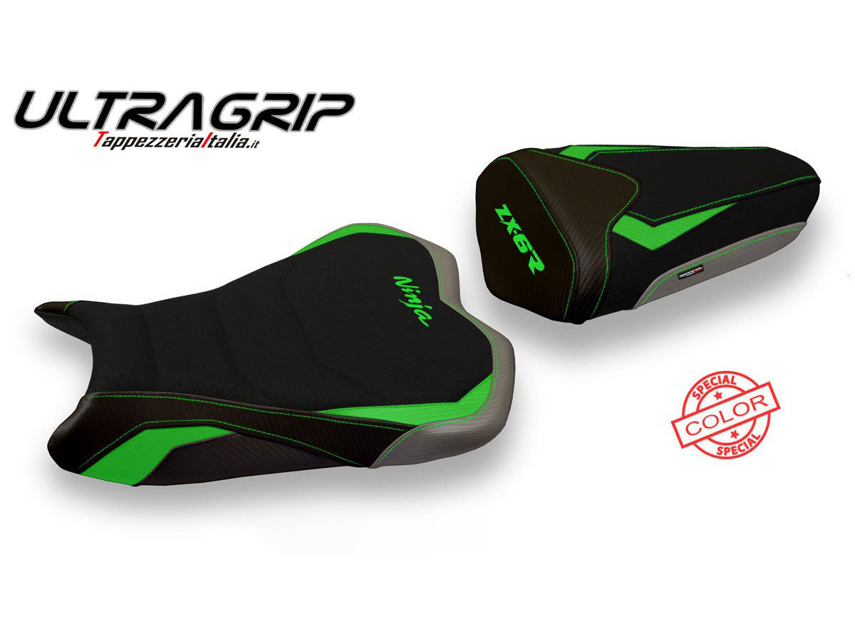 TAPPEZZERIA ITALIA Kawasaki ZX-6R (09/12) Ultragrip Seat Cover "Cracovia Special Color"