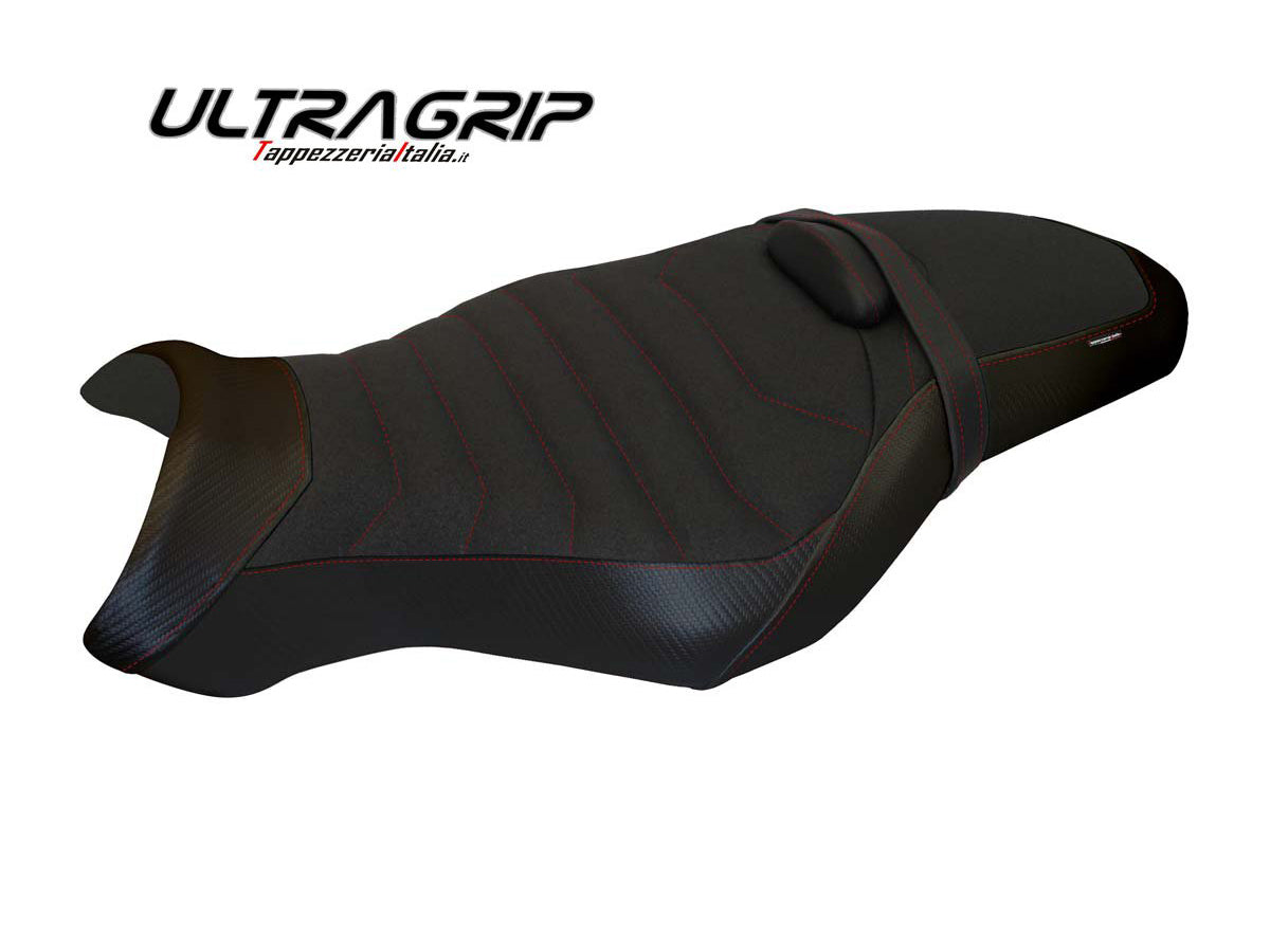 TAPPEZZERIA ITALIA Yamaha MT-10 (2016+) Ultragrip Seat Cover "Leno Total Black"