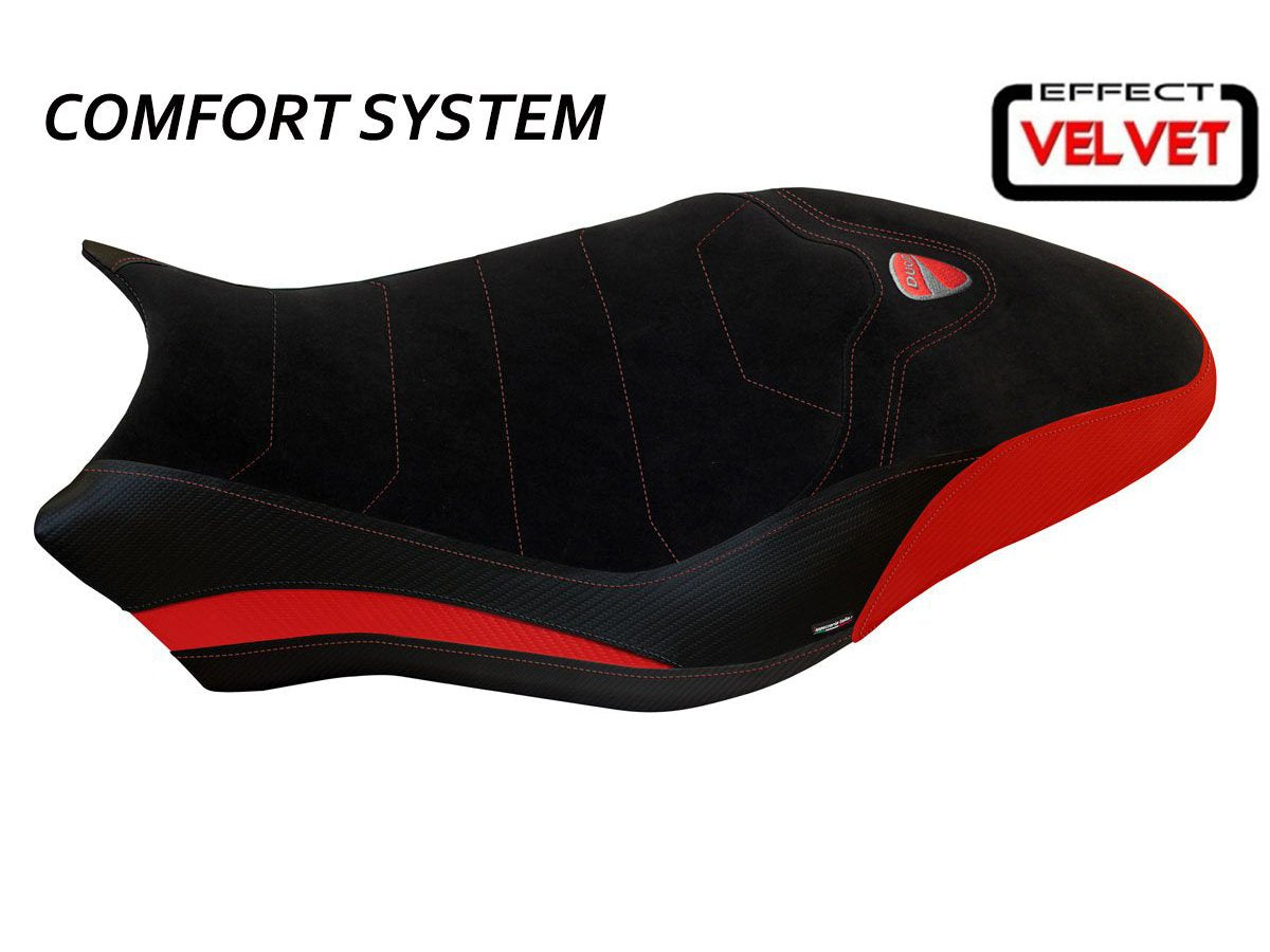 TAPPEZZERIA ITALIA Ducati Monster 797 Comfort Seat Cover "Ovada 1 Velvet"