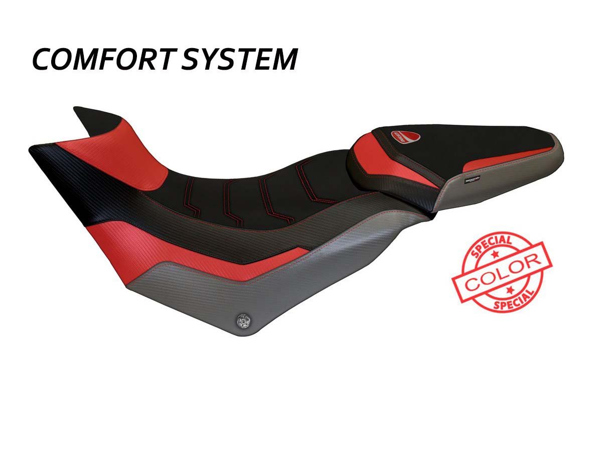 TAPPEZZERIA ITALIA Ducati Multistrada 950 (17/21) Comfort Seat Cover "Praga Special Color"