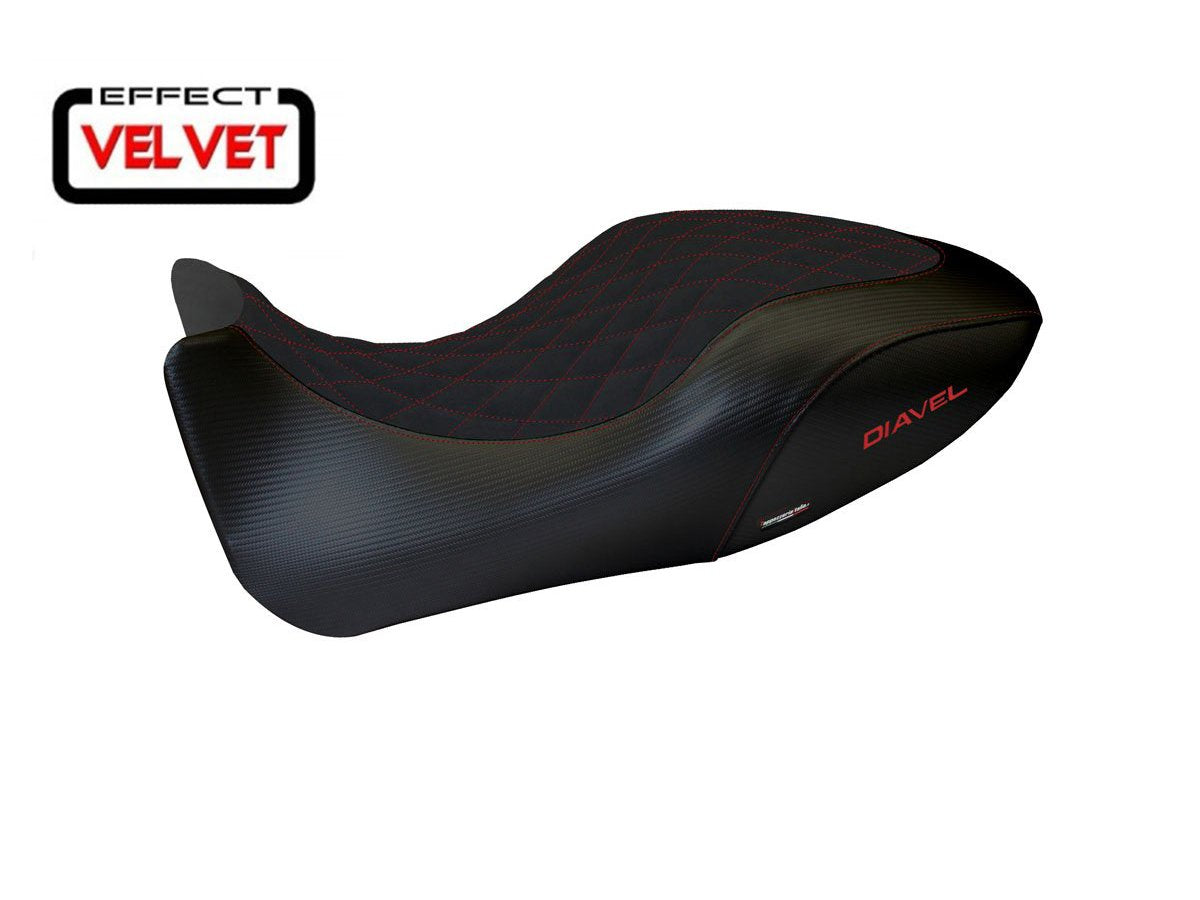 TAPPEZZERIA ITALIA Ducati Diavel (10/13) Seat Cover "Viano Velvet"