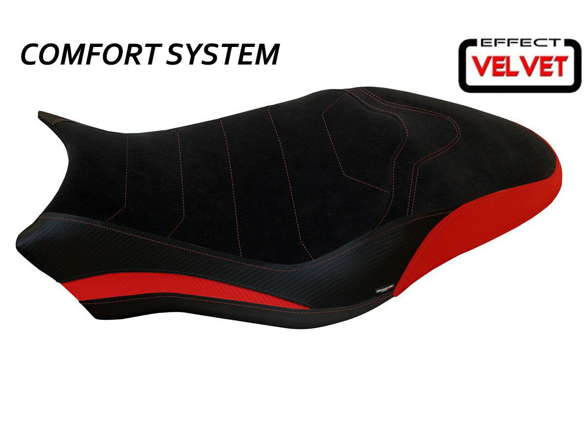 TAPPEZZERIA ITALIA Ducati Monster 1200 (17/21) Comfort Seat Cover "Ovada 1 Velvet"