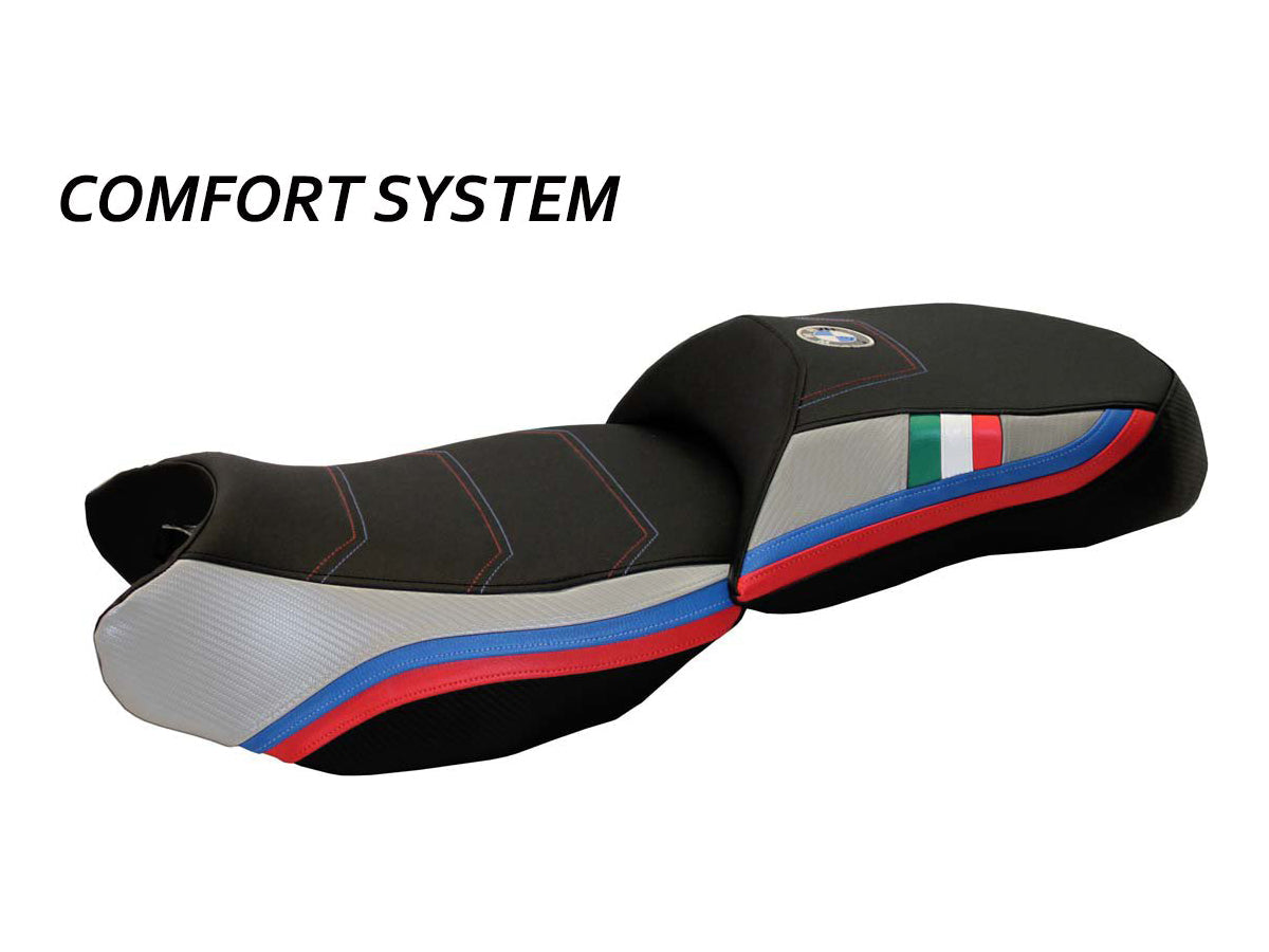 TAPPEZZERIA ITALIA BMW R1200GS (13/18) Comfort Seat Cover "Exclusive Tricolore Comfort System"