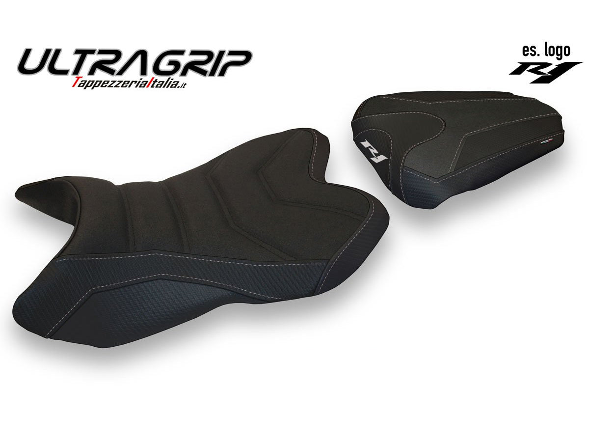 TAPPEZZERIA ITALIA Yamaha YZF-R1 (07/08) Ultragrip Seat Cover "Habay Total Black"