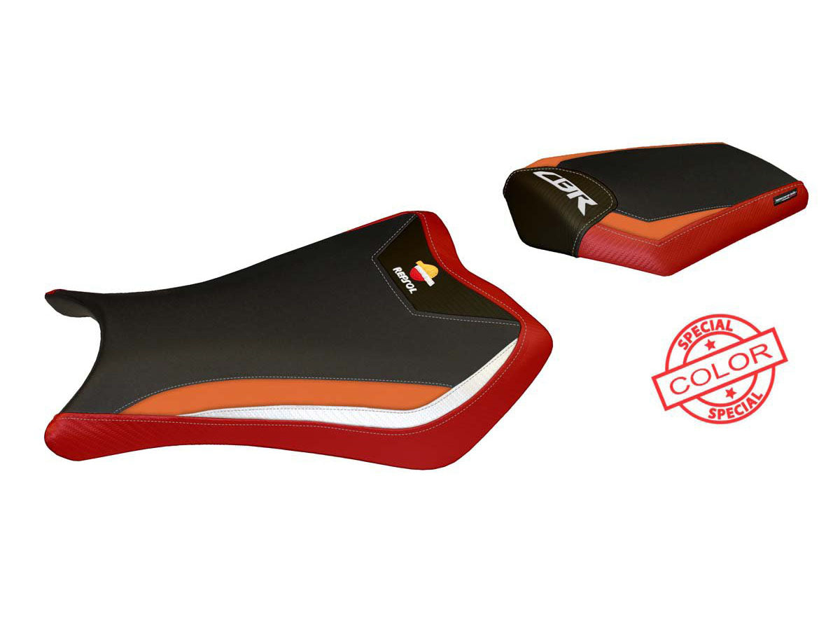 TAPPEZZERIA ITALIA Honda CBR1000RR (12/16) Seat Cover "Manchester Special Color Repsol"