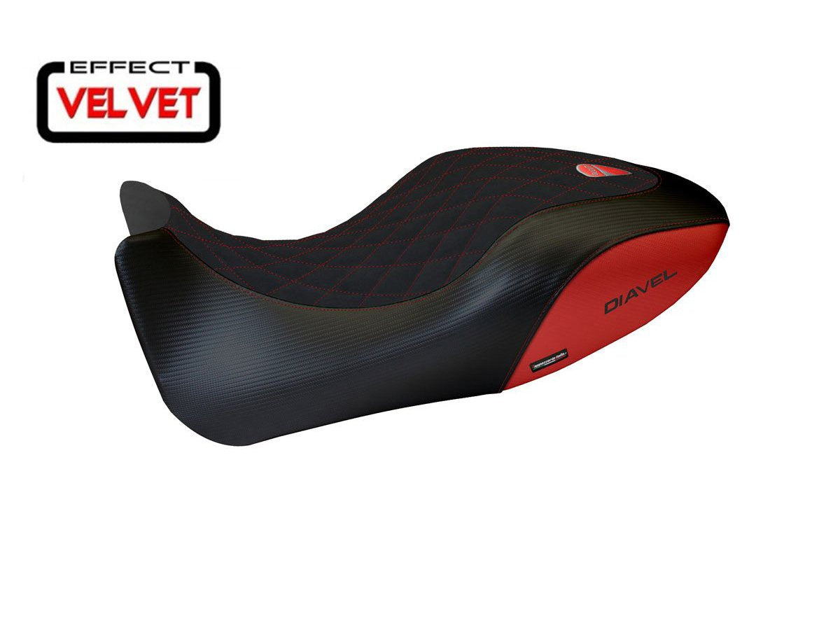 TAPPEZZERIA ITALIA Ducati Diavel (10/13) Seat Cover "Viano Velvet"