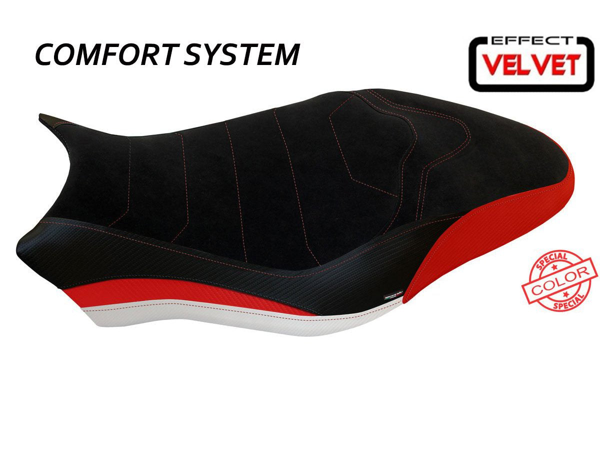 TAPPEZZERIA ITALIA Ducati Monster 1200 (17/21) Comfort Seat Cover "Ovada Special Color Velvet"