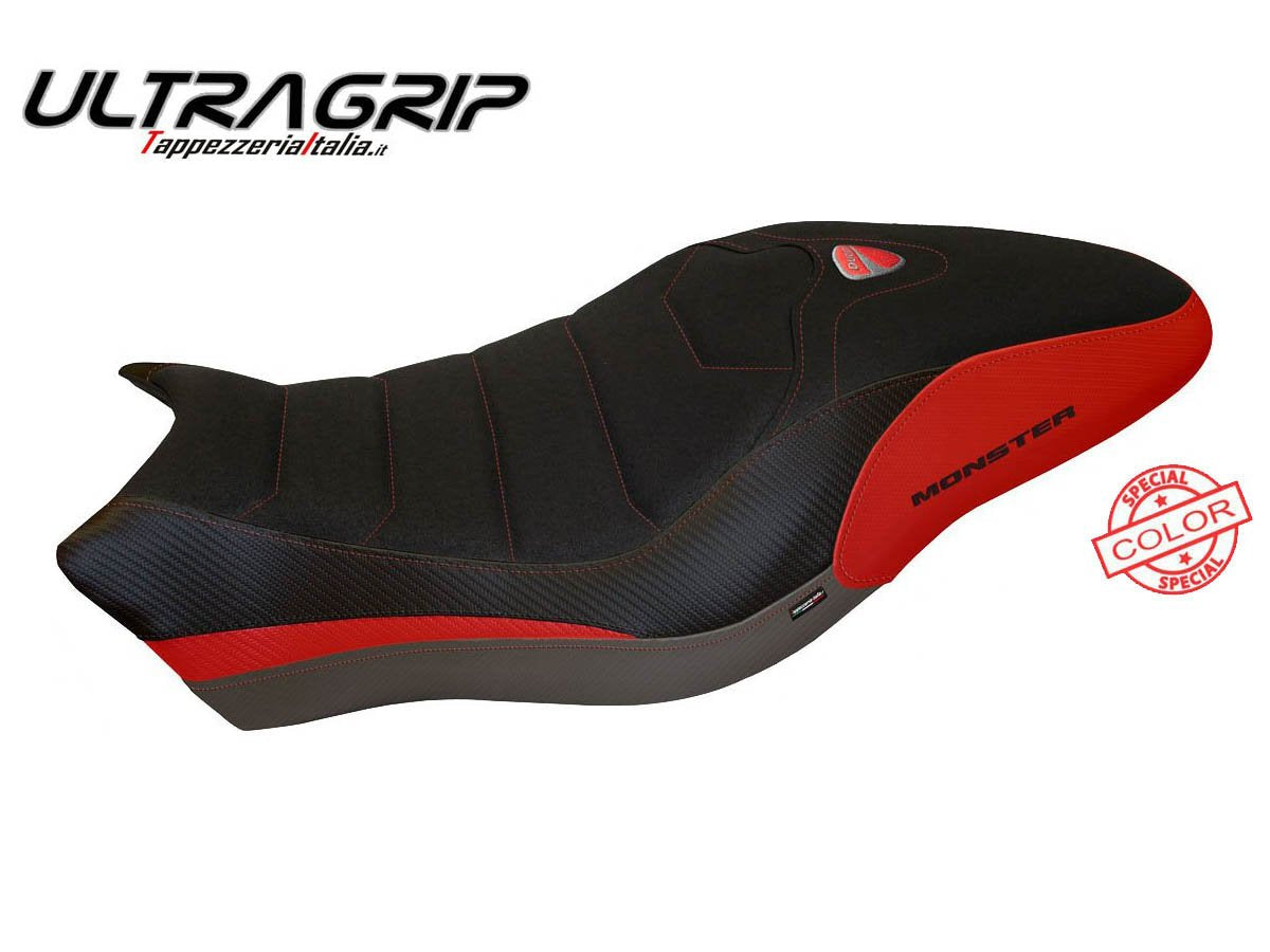 TAPPEZZERIA ITALIA Ducati Monster 821 (18/20) Ultragrip Seat Cover "Piombino Special Color"