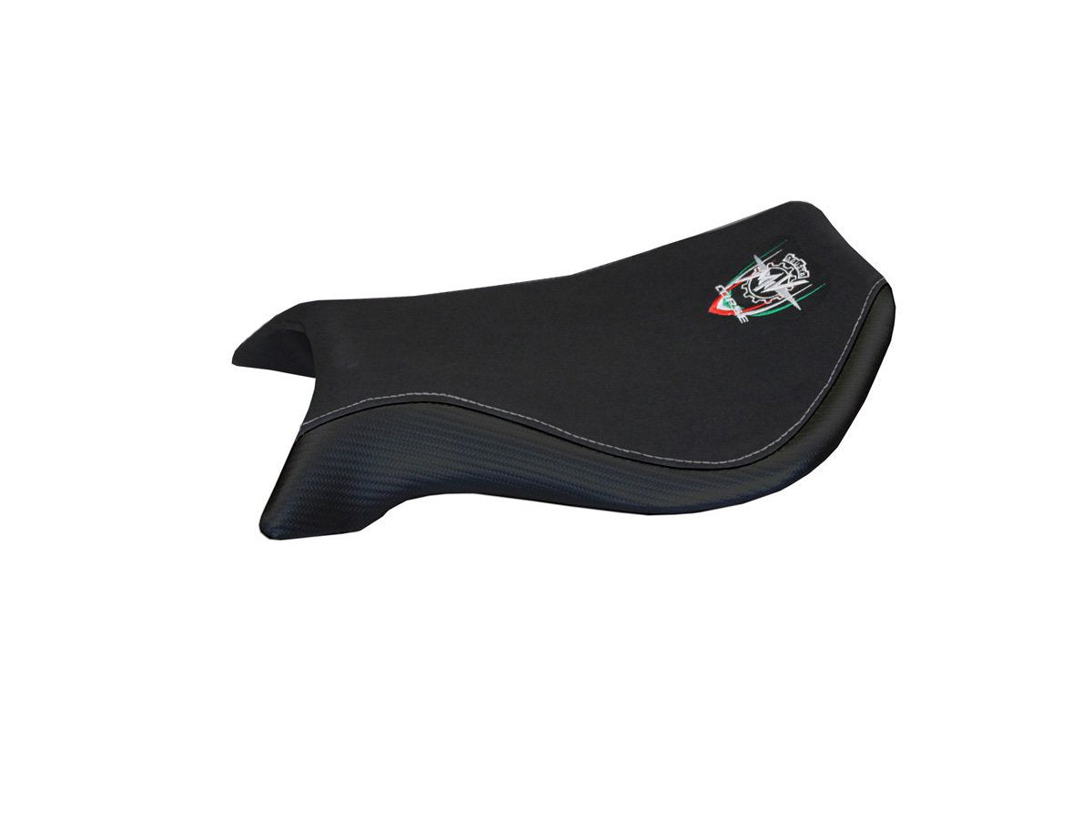 TAPPEZZERIA ITALIA MV Agusta F4 (99/09) Velvet Seat Cover "Castroreale Total Black"