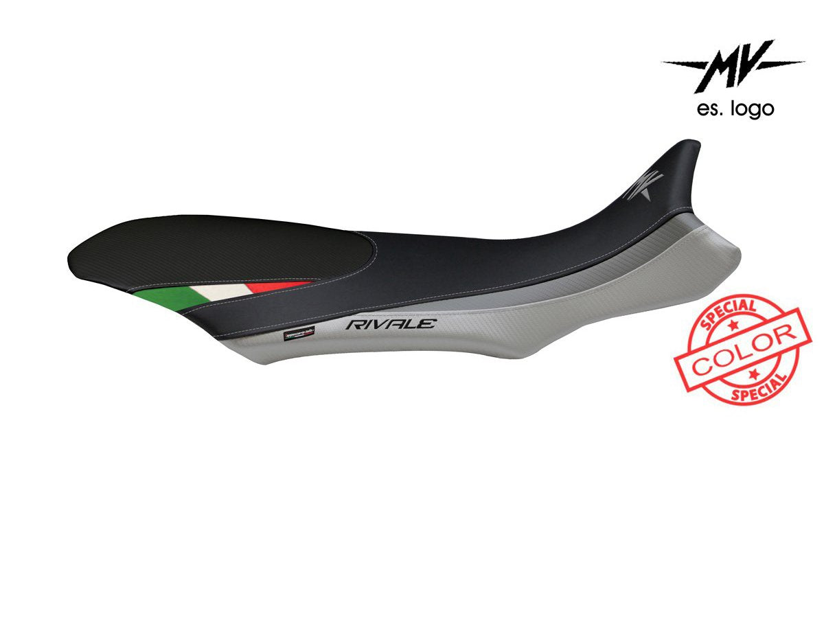 TAPPEZZERIA ITALIA MV Agusta Rivale 800 CC Seat Cover "Sorrento Special Color Tricolor"