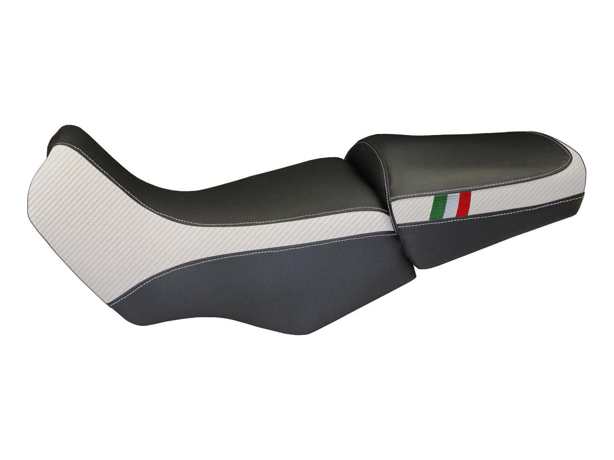 TAPPEZZERIA ITALIA BMW R1150GS (94/03) Seat Cover "Pisa Carbon Color Tricolore"