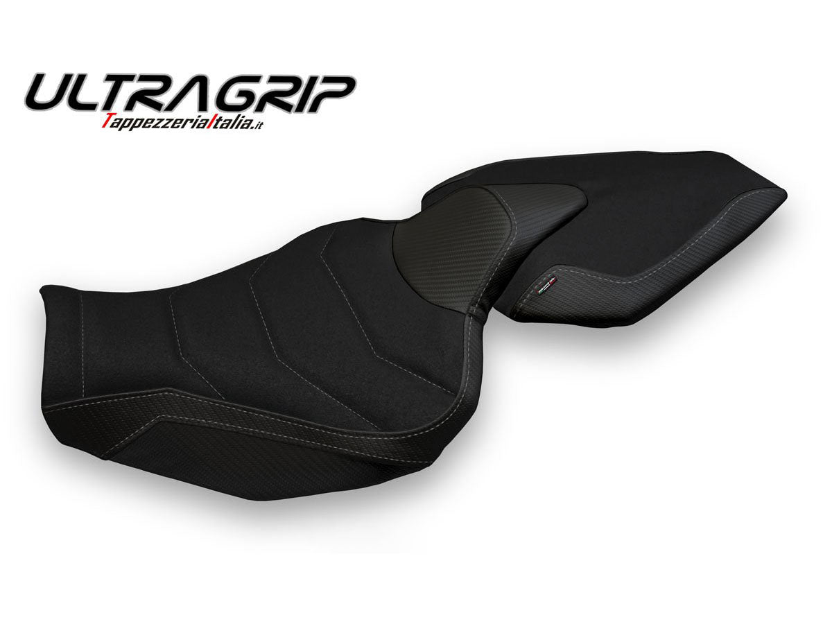 TAPPEZZERIA ITALIA Kawasaki Z1000 (14/20) Ultragrip Seat Cover "Hedemora Total Black"