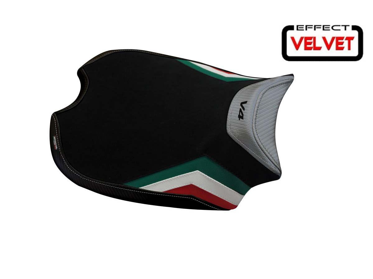 TAPPEZZERIA ITALIA Ducati Panigale V4 Velvet Seat Cover "Wels 1"