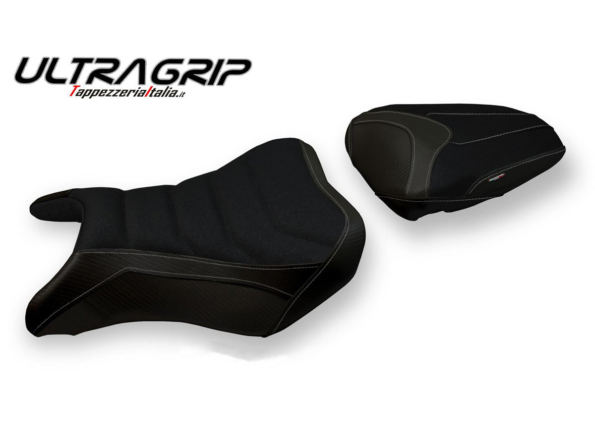 TAPPEZZERIA ITALIA Suzuki GSX-S750 (2017+) Ultragrip Seat Cover "Kyoto Total Black"