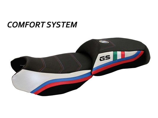 TAPPEZZERIA ITALIA BMW R1200GS (13/18) Comfort Seat Cover "Exclusive Tricolore Comfort System"