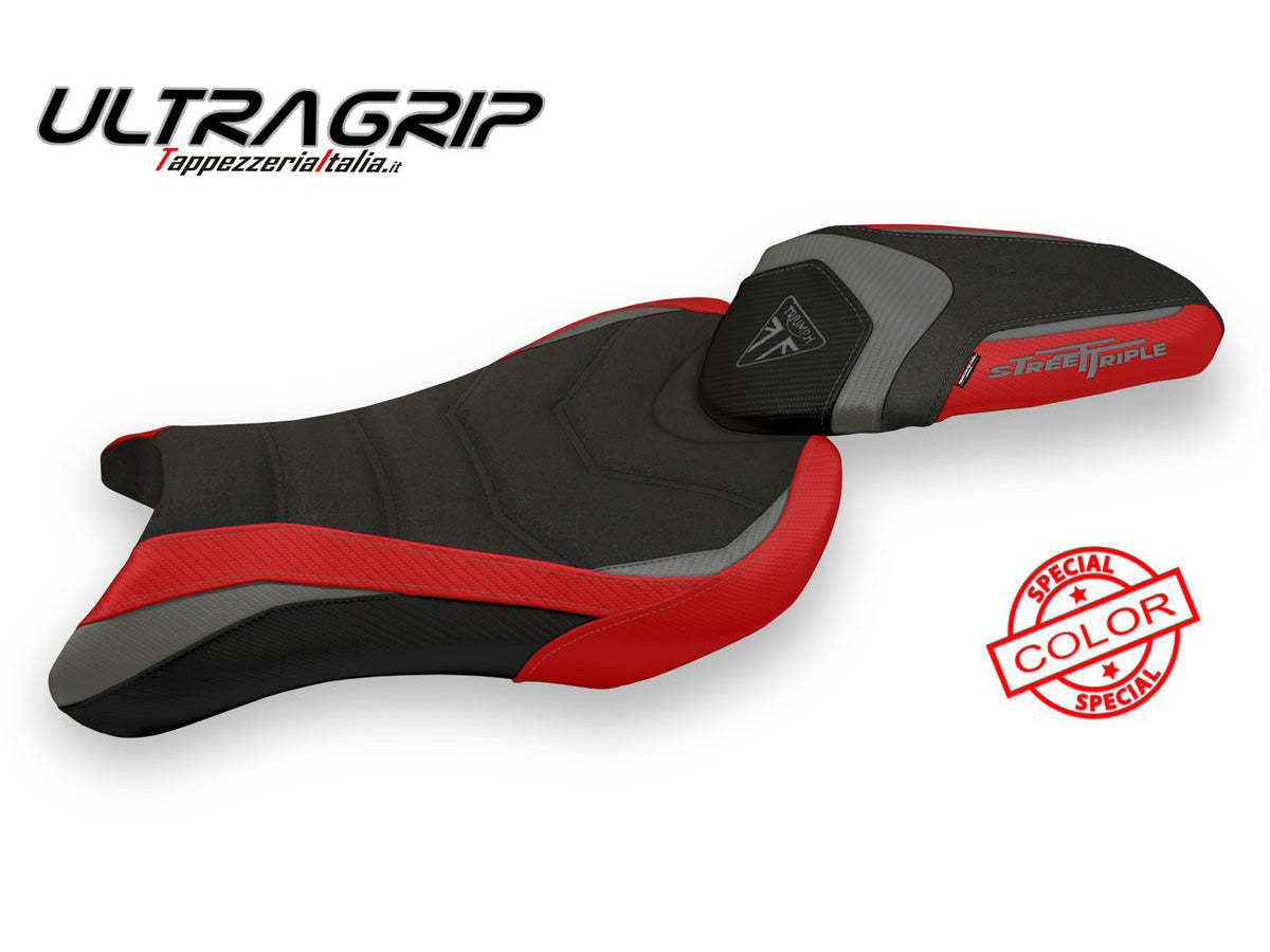 TAPPEZZERIA ITALIA Triumph Street Triple (2017+) Ultragrip Seat Cover "Avane Special Color"