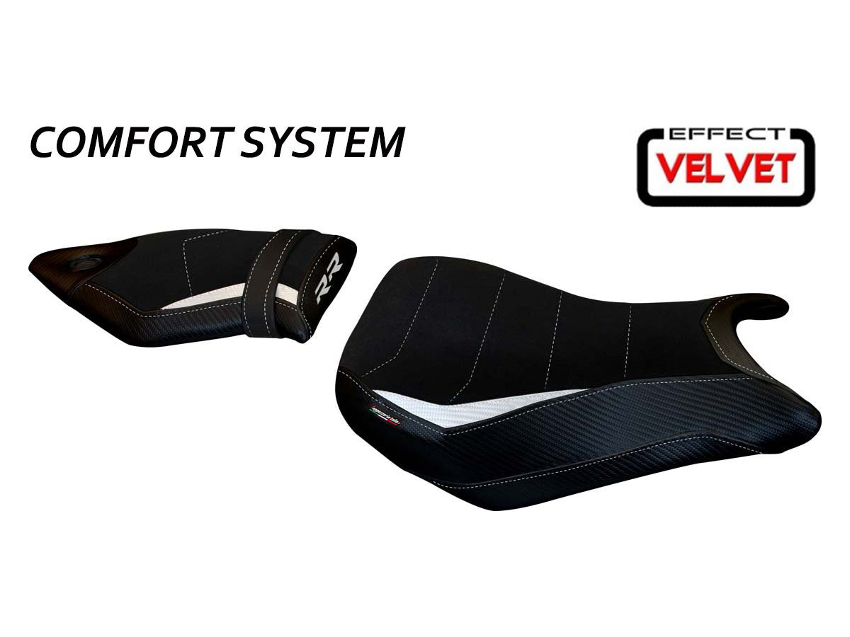 TAPPEZZERIA ITALIA BMW S1000RR (15/18) Comfort Seat Cover "Vittoria 1 Velvet"