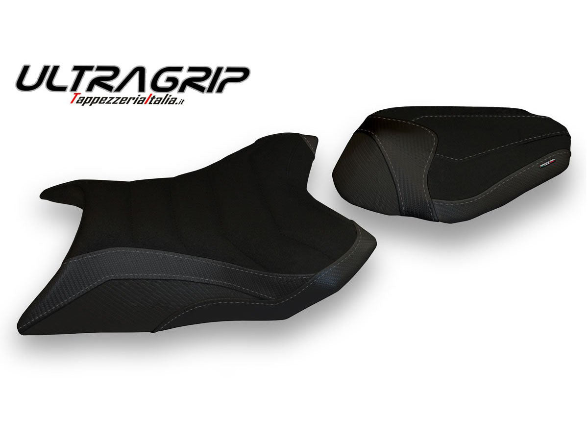 TAPPEZZERIA ITALIA Kawasaki Z800 (13/16) Ultragrip Seat Cover "Corizza Total Black"