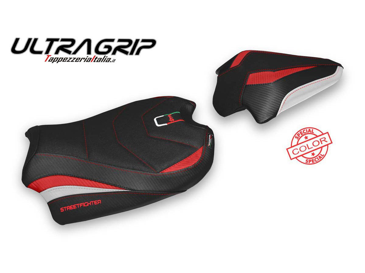 TAPPEZZERIA ITALIA Ducati Streetfighter V4 Ultragrip Seat Cover "Veles"