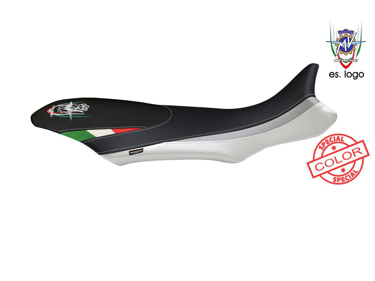 TAPPEZZERIA ITALIA MV Agusta Rivale 800 CC Seat Cover "Sorrento Special Color Tricolor"