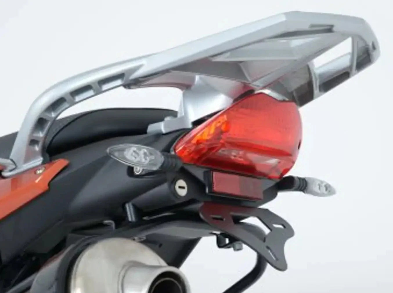 LP0143 - R&G RACING BMW F800GT (13/18) Tail Tidy (with luggage rack) – Accessories in the 2WheelsHero Motorcycle Aftermarket Accessories and Parts Online Shop