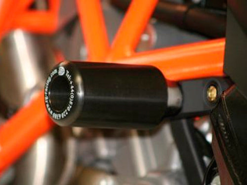 CP0153 - R&G RACING KTM 950/990 Supermoto/Super Duke Frame Crash Protection Sliders "Classic" (high position) – Accessories in the 2WheelsHero Motorcycle Aftermarket Accessories and Parts Online Shop