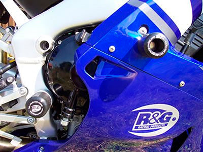 CP0043 - R&G RACING Yamaha YZF-R1 (00/01) Frame Crash Protection Sliders "Classic" – Accessories in the 2WheelsHero Motorcycle Aftermarket Accessories and Parts Online Shop