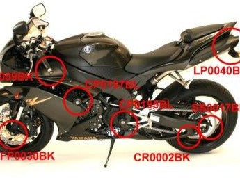 CP0195 - R&G RACING Yamaha YZF-R1 (07/14) Frame Crash Protection Sliders "Classic" – Accessories in the 2WheelsHero Motorcycle Aftermarket Accessories and Parts Online Shop