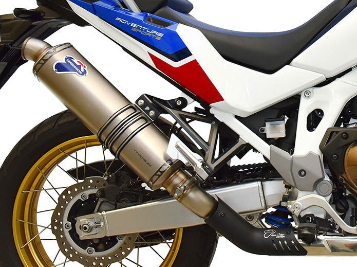 TERMIGNONI H16608040ITI Honda CRF1100L AFRICA TWIN (20/21) Slip-on Exhaust – Accessories in the 2WheelsHero Motorcycle Aftermarket Accessories and Parts Online Shop