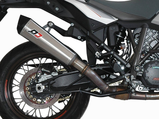 QD EXHAUST KTM 1290 Super Adventure (15/20) Slip-on Exhaust "Magnum" (EU homologated)