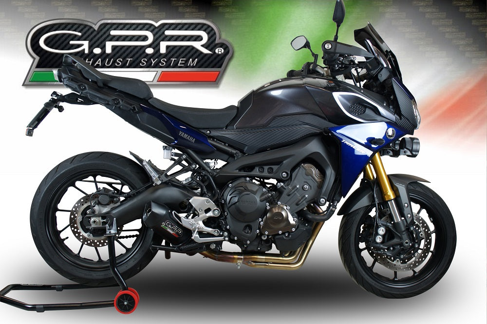 GPR Yamaha Tracer 900 (18/20) Full Exhaust System "Furore Evo 4 Nero" (EU homologated)