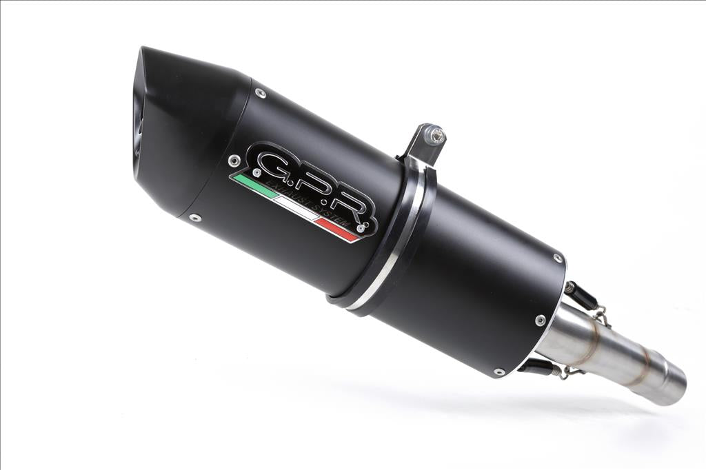 GPR BMW F850GS / Adventure Slip-on Exhaust "Furore Evo 4 Nero" (EU homologated)