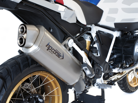 HP CORSE BMW R1250GS Slip-on Exhaust "4-Track R Titanium" (EU homologated)