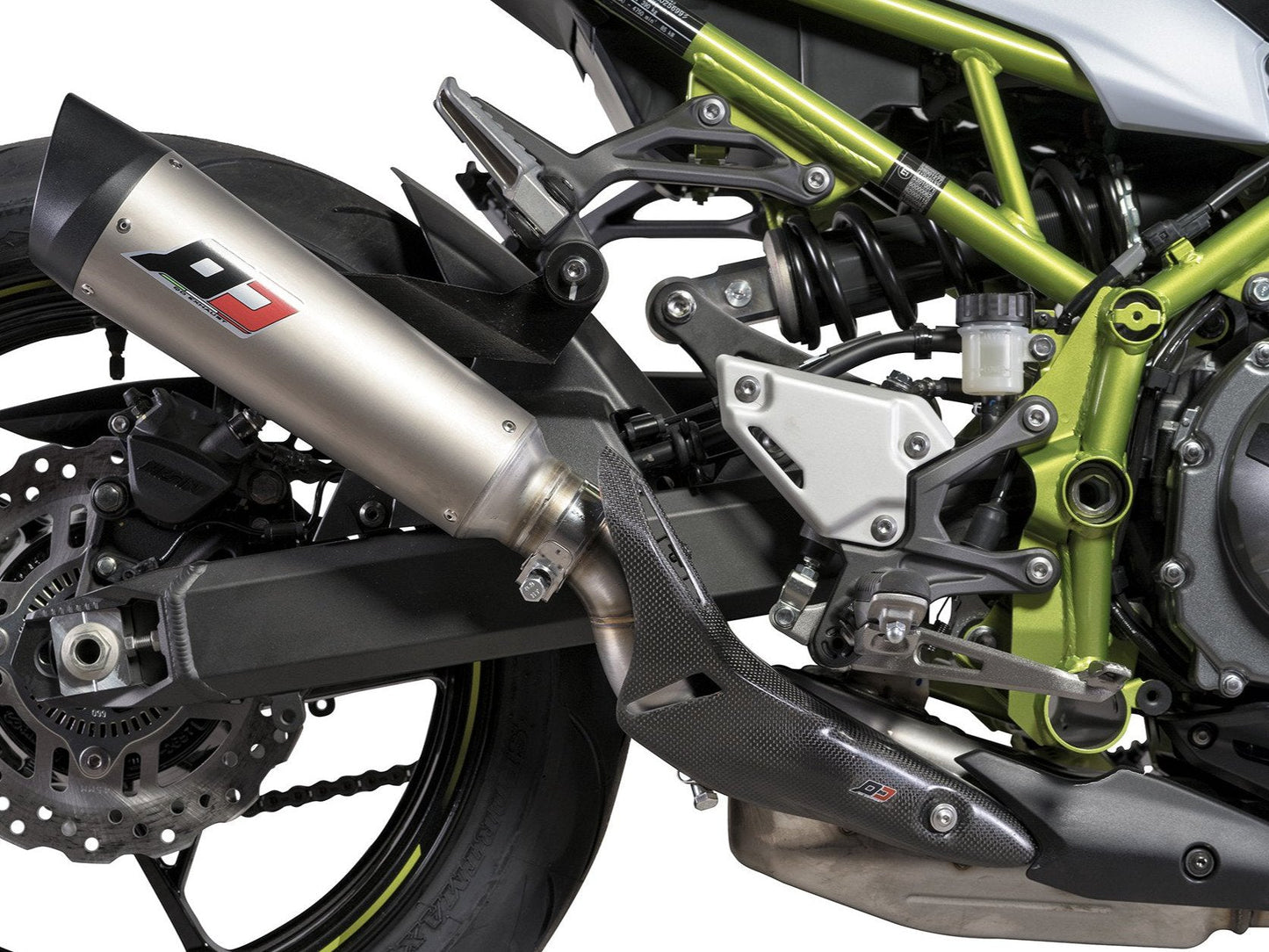 QD EXHAUST Kawasaki Z900 Slip-on Exhaust "Tri-Cone" (EU homologated)