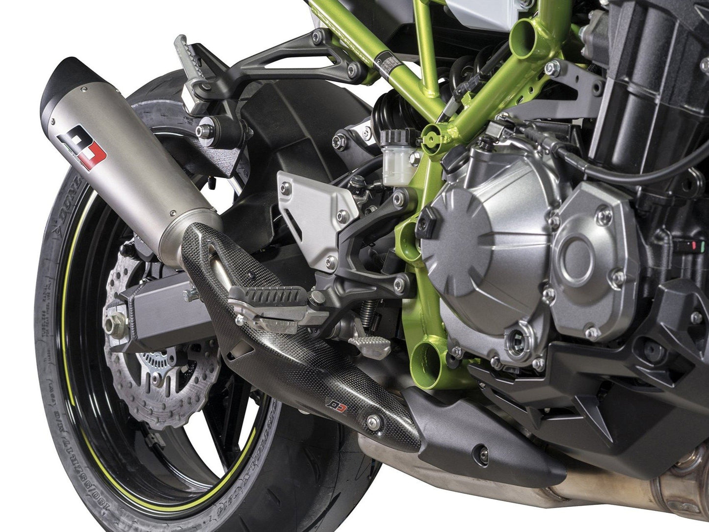 QD EXHAUST Kawasaki Z900 Slip-on Exhaust "Tri-Cone" (EU homologated)