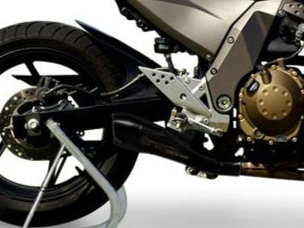 HP CORSE Kawasaki Z750 (04/06) Slip-on Exhaust "Hydroform Black" (EU homologated)