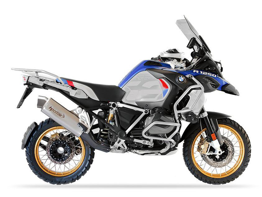 HP CORSE BMW R1250GS Slip-on Exhaust "4-Track R Titanium" (EU homologated)