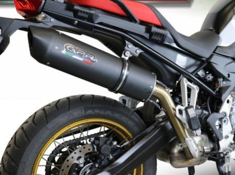 GPR BMW F850GS / Adventure Slip-on Exhaust "Furore Evo 4 Nero" (EU homologated)