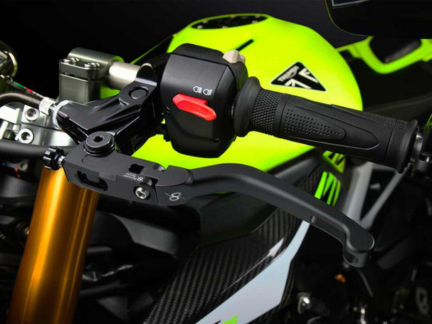 KL360 - BONAMICI RACING Triumph Street Triple 765 / Speed Triple 1200 (2021+) Handlebar Levers (folding) – Accessories in the 2WheelsHero Motorcycle Aftermarket Accessories and Parts Online Shop