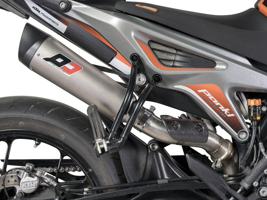 QD EXHAUST KTM 790/890 Duke Slip-on Exhaust "Tri-Cone" (EU homologated)